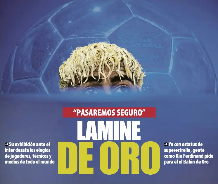 LAMINE DE ORO