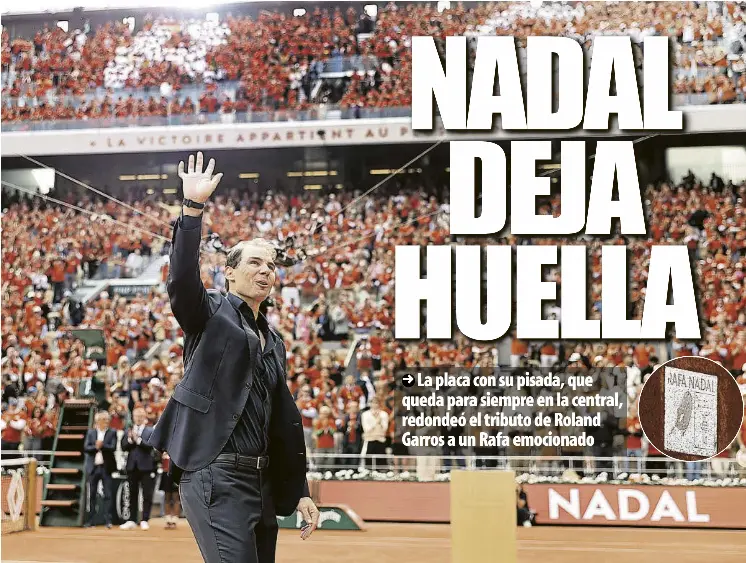 NADAL DEJA HUELLA
