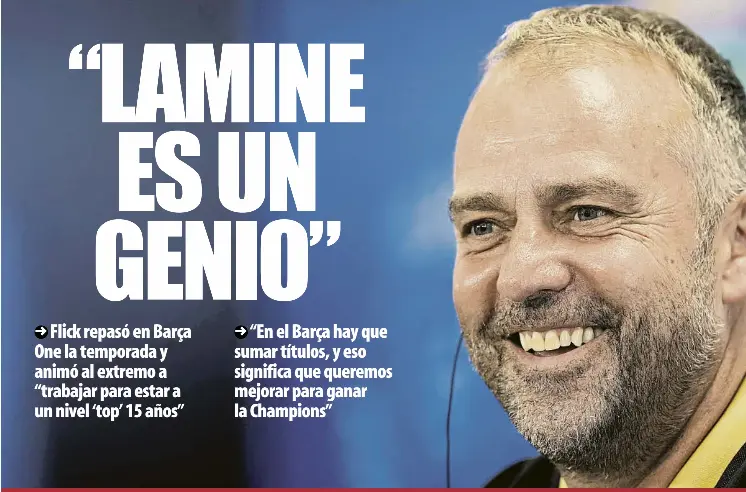 “LAMINE ES UN GENIO”