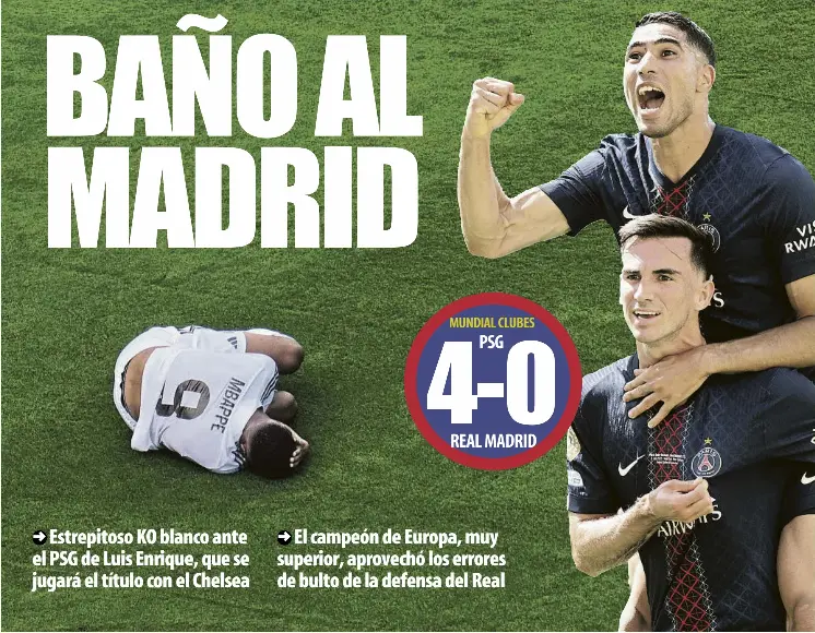 BAÑO AL MADRID