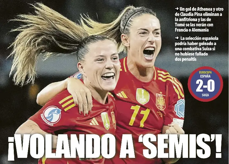 ¡VOLANDO A ‘SEMIS’!