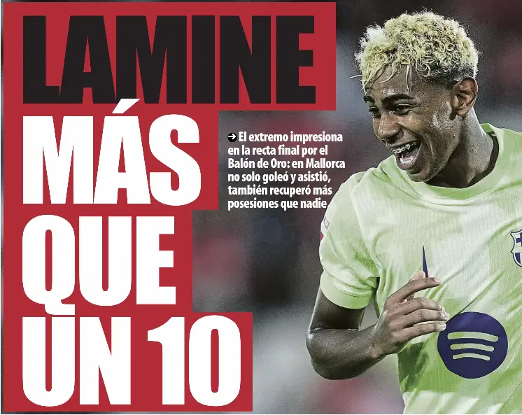 LAMINE MÁS QUE UN 10