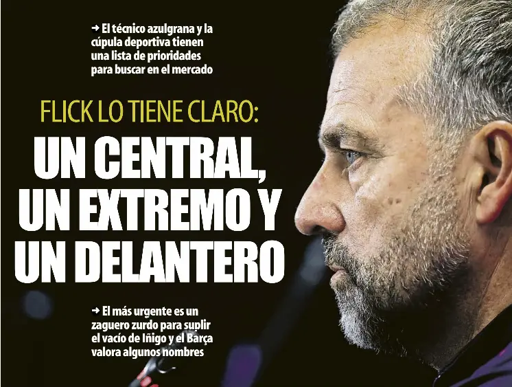 UN CENTRAL, UN EXTREMO Y UN DELANTERO