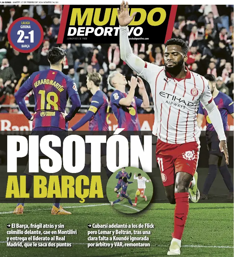 PISOTÓN AL BARÇAA