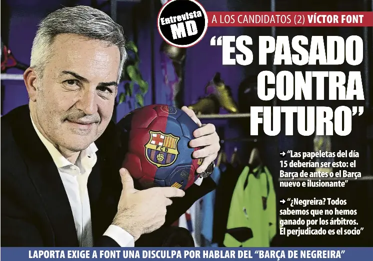 “ES PASADO CONTRA FUTURO”