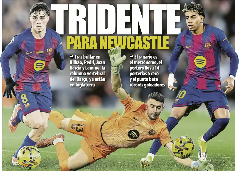 TRIDENTE PARA NEWCASTLE