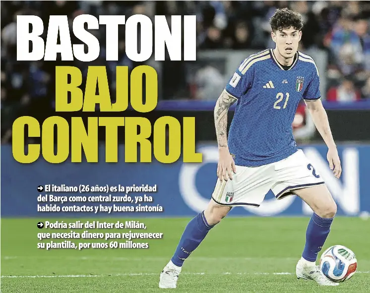 BASTONI BAJO CONTROL