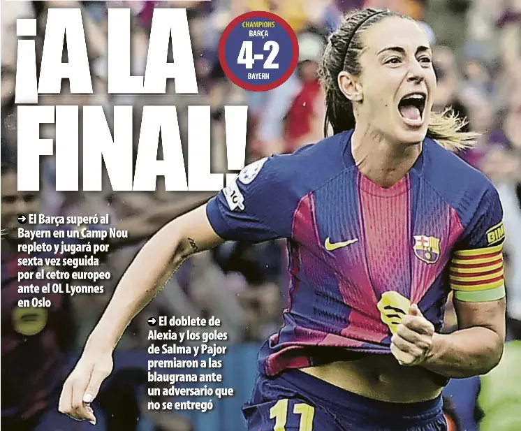 ¡A LA FINAL!