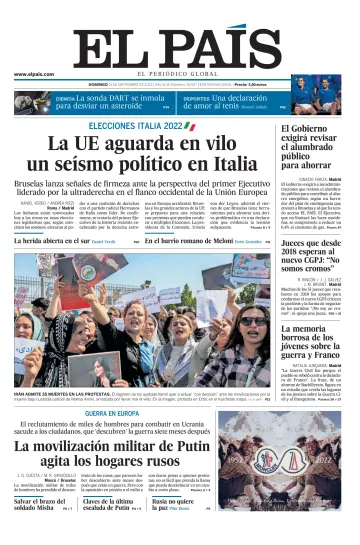 El País (País Vasco) - 25 sept. 2022