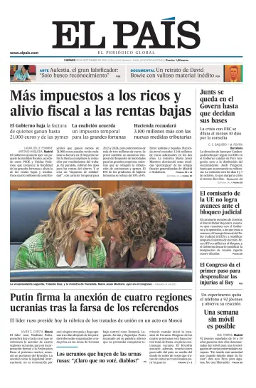 El País (País Vasco) - 30 sept. 2022