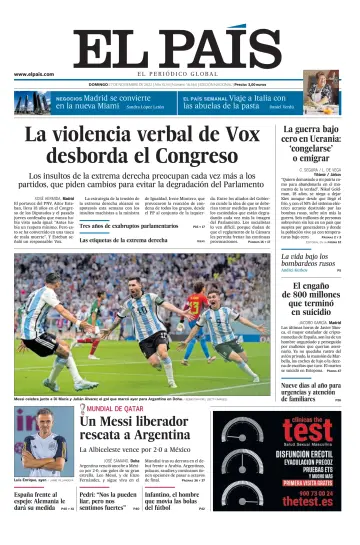 El País (País Vasco) - 27 nov. 2022
