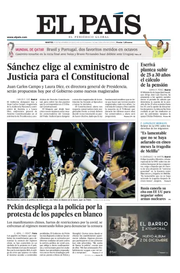 El País (País Vasco) - 29 nov. 2022