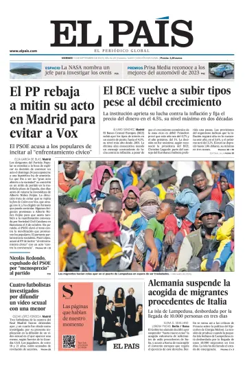 El País (País Vasco) - 15 Sep 2023