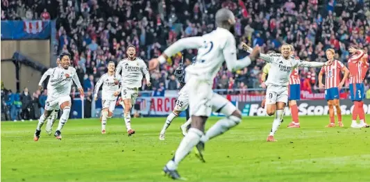 EL MADRID ELIMINA AL ATLÉTICO EN LOS PENALTIS.