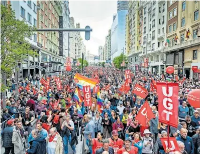 LOS SINDICATOS CLAMAN CONTRA LA “INVOLUCIÓN REACCIONARIA”