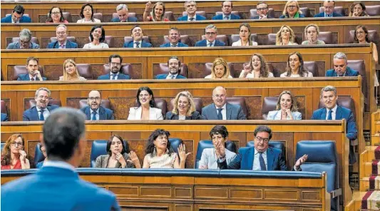 UN DEBATE INCENDIADO EN EL CONGRESO.