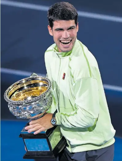 ALCARAZ YA ES LEYENDA