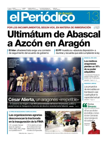 El Periódico Aragón - 13 Feb 2024