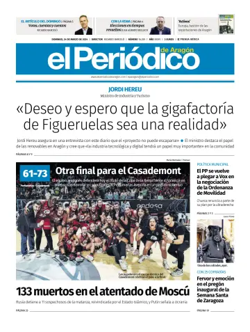 El Periódico Aragón - 24 Mar 2024