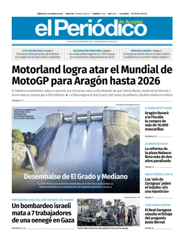 El Periódico Aragón - 3 Apr 2024