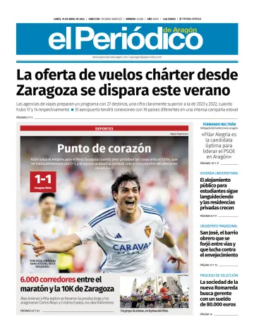 El Periódico Aragón - 15 四月 2024