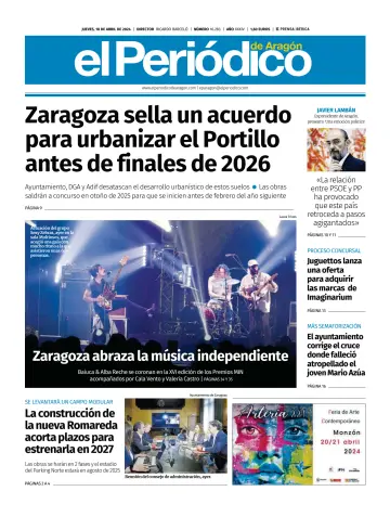 El Periódico Aragón - 18 4月 2024