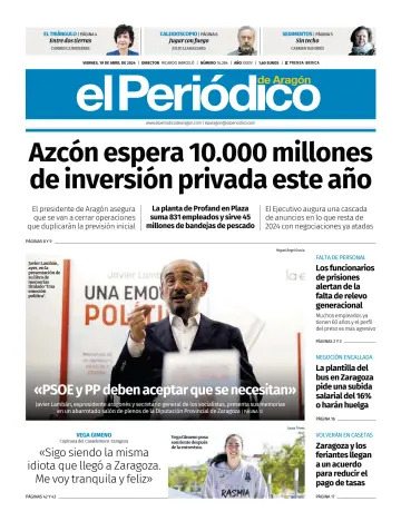 El Periódico Aragón - 19 Ebri 2024