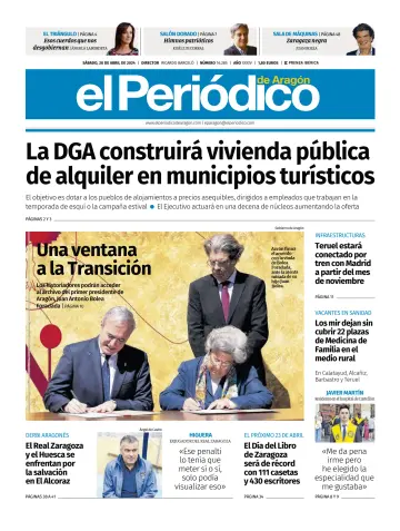 El Periódico Aragón - 20 四月 2024
