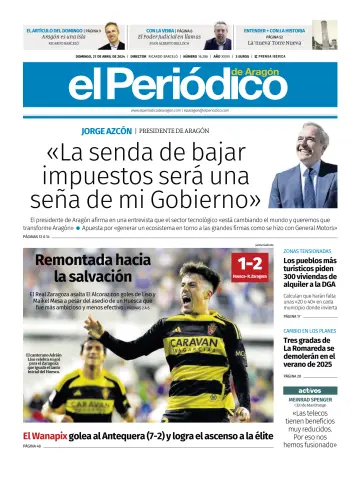 El Periódico Aragón - 21 四月 2024