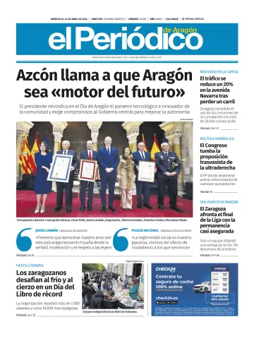El Periódico Aragón - 24 四月 2024
