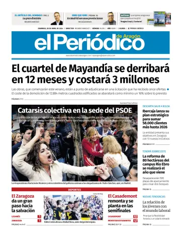 El Periódico Aragón - 28 4月 2024