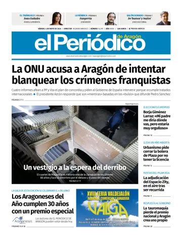 El Periódico Aragón - 4 May 2024