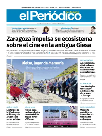 El Periódico Aragón - 09 mai 2024