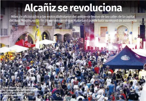 ALCAÑIZ SE REVOLUCIONA