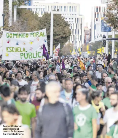 LA MAREA VERDE ALZA LA VOZ