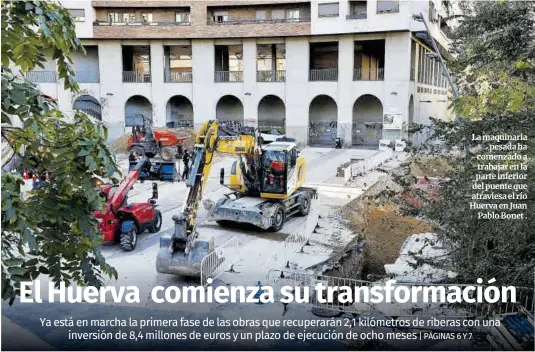 EL HUERVA COMIENZA SU TRANSFORMACIÓN