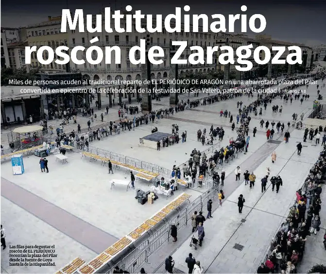 MULTITUDINARIO ROSCÓN DE ZARAGOZA