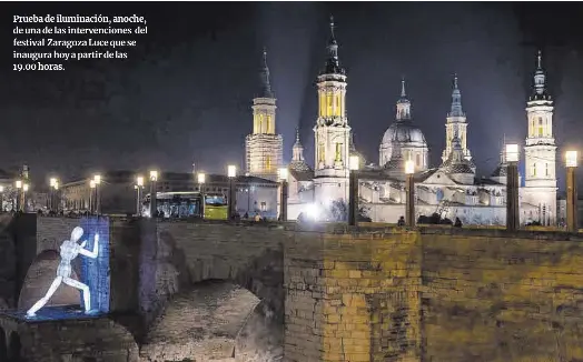 ZARAGOZA LUCE PONE BRILLO A LA CIUDAD