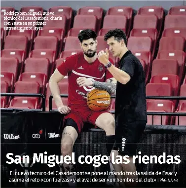 SAN MIGUEL COGE LAS RIENDAS