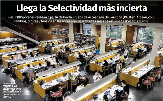 LLEGA LA SELECTIVIDAD MÁS INCIERTA
