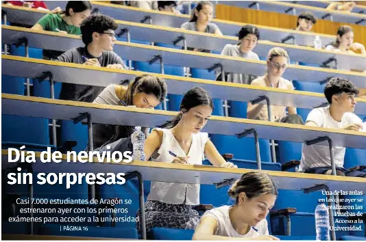 DÍA DE NERVIOS SIN SORPRESAS