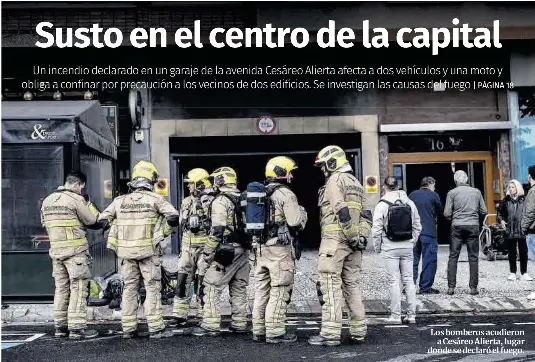 SUSTO EN EL CENTRO DE LA CAPITAL