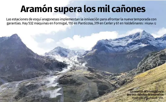 ARAMÓN SUPERA LOS MIL CAÑONES