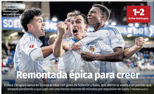 REMONTADA ÉPICA PARA CREER