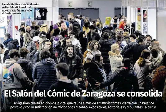 EL SALÓN DEL CÓMIC DE ZARAGOZA SE CONSOLIDA