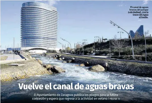 VUELVE EL CANAL DE AGUAS BRAVAS