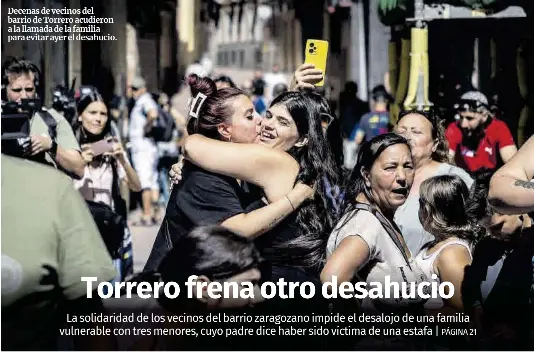 TORRERO FRENA OTRO DESAHUCIO