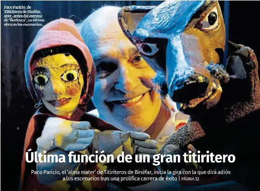 ÚLTIMA FUNCIÓN DE UN GRAN TITIRITERO