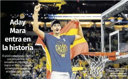 ADAY MARA ENTRA EN LA HISTORIA