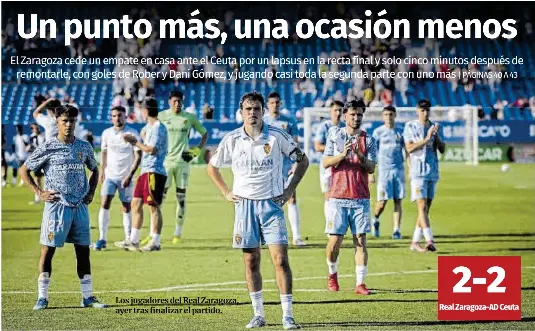 UN PUNTO MÁS, UNA OCASIÓN MENOS